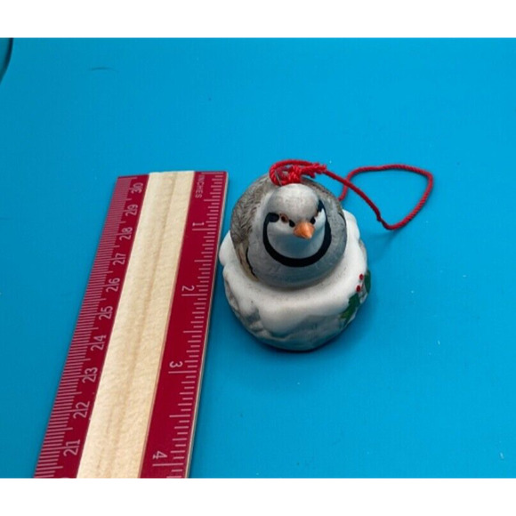 Vintage HOMCO Bird Christmas Tree Ornament 5559 - Made in Sri Lanka, 2" Long - Picture 2 of 5